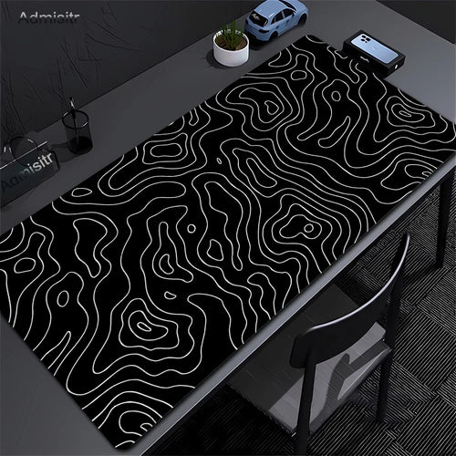Super Large Strata Liquid Deskmat